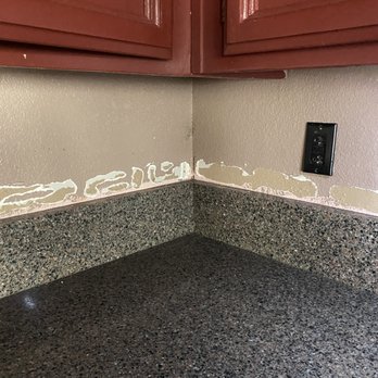 Key Painting - Kitchen back splash was glued on, had to fix. - Painters Near Me - Woodland, California Key Painting - Kitchen back splash was glued on, had to fix. - Painters Near Me - Woodland, California