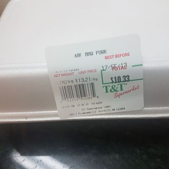 T&T Supermarket - reduced priced bbq pork that tasted weird. - International Grocery Near Me - Thornhill, Ontario T&T Supermarket - reduced priced bbq pork that tasted weird. - International Grocery Near Me - Thornhill, Ontario