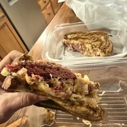 Jimmy's Grille - If you haven't tried the Reuben at Jimmy's Grill add it to your list. The corned beef was piled high on delicious rye bread.