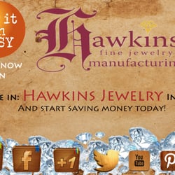 Hawkins Jewelry - https://www.etsy.com/shop/HawkinsJewelry
Our Etsy online store