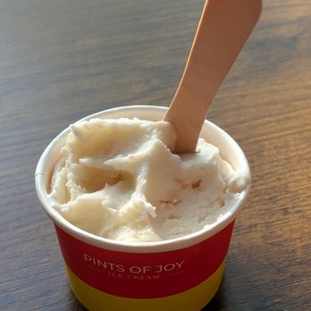 Pints Of Joy - Gulab flavor, indian donut. Tastes just like it! - Ice Cream & Frozen Yogurt Near Me - Fremont, California