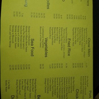 China Garden - Menu - Chinese Near Me - Tulare, California