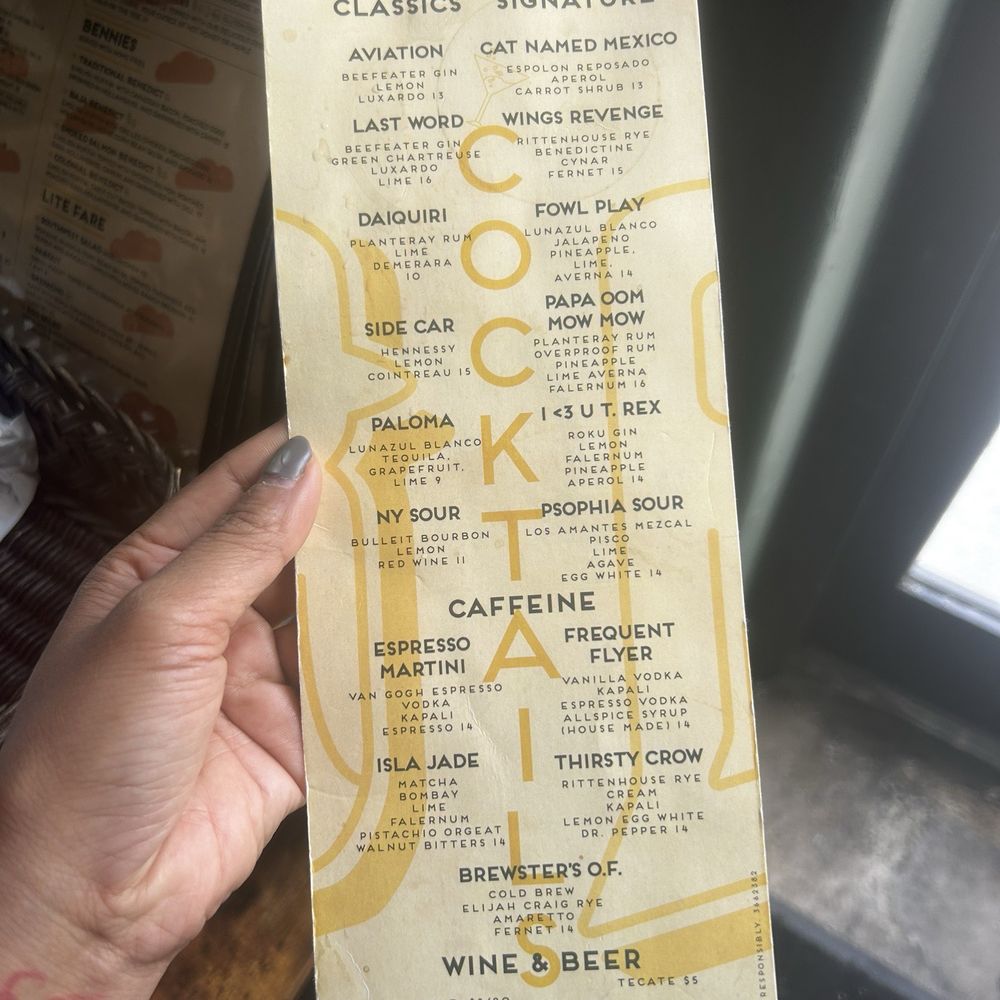 The Bird - Menu - Breakfast & Brunch Near Me - Norfolk, Virginia