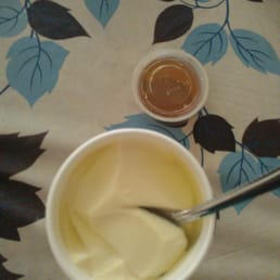 Tofu pudding (dessert) with ginger flavor syrup. It's really yummy! Tofu pudding (dessert) with ginger flavor syrup. It's really yummy!