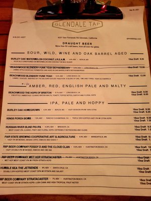 Menu photo 2 Glendale Tap Glendale, CA Menu photo 2 Glendale Tap Glendale, CA