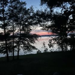 Jackson Hill Marina - A beautiful sunset