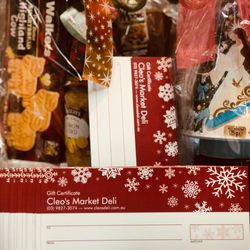 Cleo's Market Deli - Cleo's Gift Certificates now available!