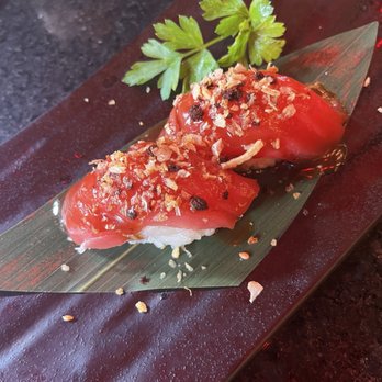 Pubbelly Sushi - Miso tuna nigiri - Sushi Bars Near Me - West Palm Beach, Florida Pubbelly Sushi - Miso tuna nigiri - Sushi Bars Near Me - West Palm Beach, Florida