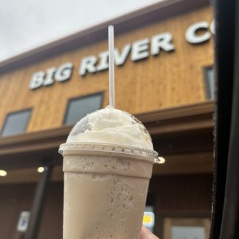 Big River Coffee - a hand holding a cup of ice cream - Coffee & Tea Near Me - Hillsboro, Oregon Big River Coffee - a hand holding a cup of ice cream - Coffee & Tea Near Me - Hillsboro, Oregon