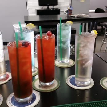 ABC Bartending Schools - Tropical Drink lesson today at ABC Bartending school - Bartending Schools Near Me - Los Angeles, California