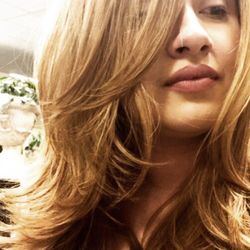 Hair By Edvin - Long layers and all over color Hair by Edvin at salon salon in Modesto ca .