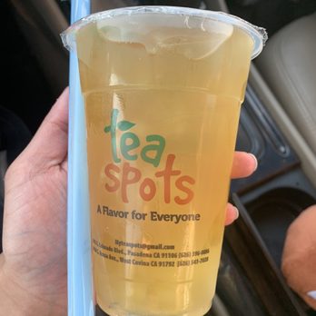 Tea Spots - Lychee green tea with lychee jelly - Shaved Ice Near Me - Pasadena, California Tea Spots - Lychee green tea with lychee jelly - Shaved Ice Near Me - Pasadena, California