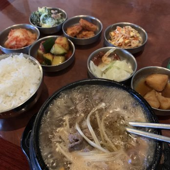 Dawon - Bulgogi soup with side dishes - Korean Near Me - Allen, Texas Dawon - Bulgogi soup with side dishes - Korean Near Me - Allen, Texas
