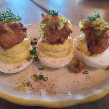 La Lucha - Deviled Eggs - Seafood Near Me - Houston, Texas La Lucha - Deviled Eggs - Seafood Near Me - Houston, Texas