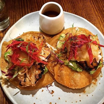 Reuben Hills - Swordfish tostadas - Coffee & Tea Near Me - Surry Hills, NSW