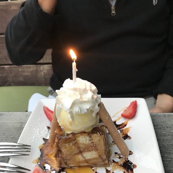 The Hideout - Coffee Bread Pudding for the bday boy! - Cocktail Bars Near Me - Aptos, California The Hideout - Coffee Bread Pudding for the bday boy! - Cocktail Bars Near Me - Aptos, California