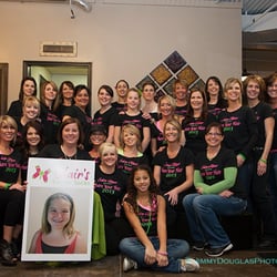 Salon Allure - Salon Allure hosts 2013 Lock of Love event hand in hand with Blair's Foster Socks.
