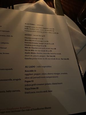 Menu photo 4 Lolinda San Francisco, CA Menu photo 4 Lolinda San Francisco, CA