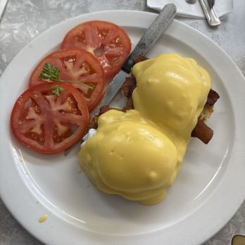 Galley Cafe - Eggs Benedict with bacon - Breakfast & Brunch Near Me - Newport Beach, California Galley Cafe - Eggs Benedict with bacon - Breakfast & Brunch Near Me - Newport Beach, California
