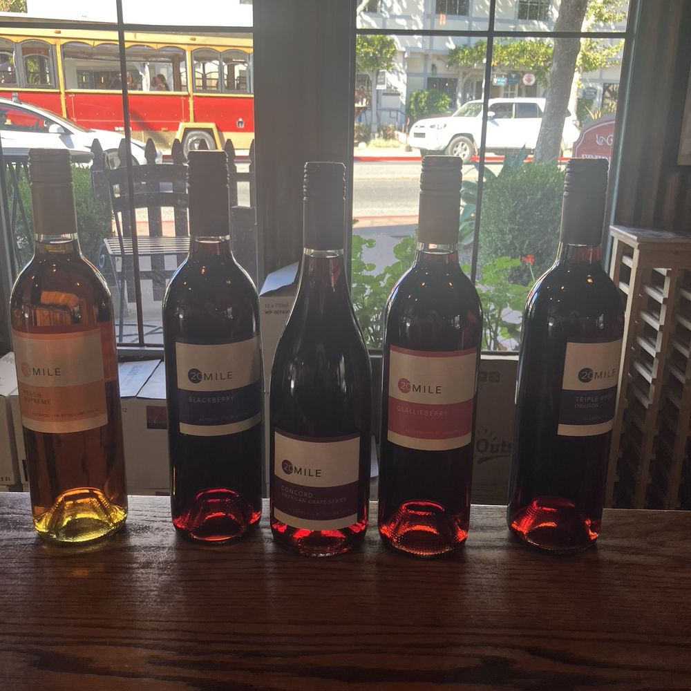 Twenty Mile Winery - Sweet wine offering. You try all 5 when you buy a tasting - Wine Tasting Room Near Me - Solvang, California Twenty Mile Winery - Sweet wine offering. You try all 5 when you buy a tasting - Wine Tasting Room Near Me - Solvang, California