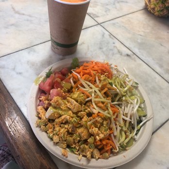 The Last Carrot - Chicken salad and a carrot/ginger juice - Vegetarian Near Me - Miami, Florida The Last Carrot - Chicken salad and a carrot/ginger juice - Vegetarian Near Me - Miami, Florida
