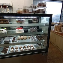 Grodzinski Bakery - Display case of cakes and desserts