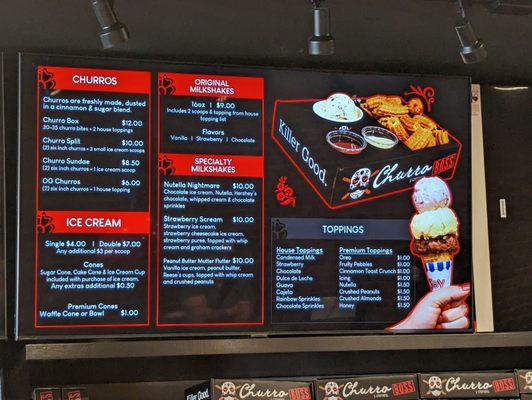 Menu photo 4 Churro Boss Covina, CA