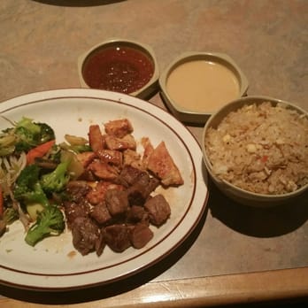 Plum House - Chicken and steak hibachi combo. - Japanese Near Me - Rochester, New York Plum House - Chicken and steak hibachi combo. - Japanese Near Me - Rochester, New York