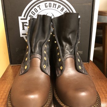 Frank's Boot - Custom Handmade USA born 6in work boots. Smooth Brown lowers, Black Rough Out Uppers w/ Pink Stitching. Boss Ass Boots!! Rec: 11-25-2020 - Shoe Stores Near Me - Spokane, Washington Frank's Boot - Custom Handmade USA born 6in work boots. Smooth Brown lowers, Black Rough Out Uppers w/ Pink Stitching. Boss Ass Boots!! Rec: 11-25-2020 - Shoe Stores Near Me - Spokane, Washington