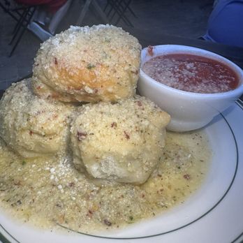 Pizza Bruno - Garlic Knots with Sauce - Pizza Near Me - Orlando, Florida