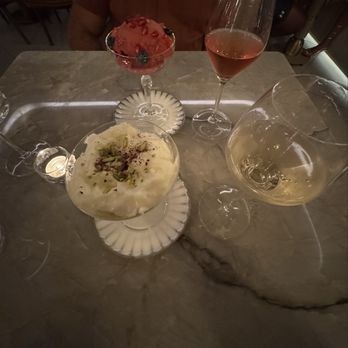 Ammoora - Raspberry sorbet and madlouka - Mediterranean Near Me - Baltimore, Maryland
