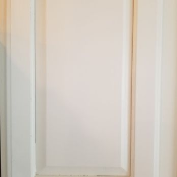 Painting Kitchen Cabinets Denver - Paint pooling in cracks - Furniture Repair Near Me Painting Kitchen Cabinets Denver - Paint pooling in cracks - Furniture Repair Near Me