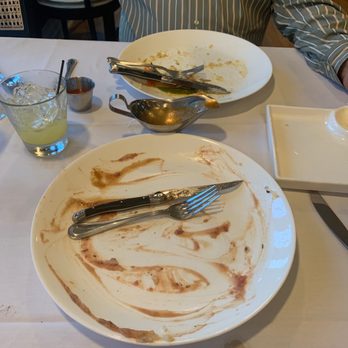 Vintage House Restaurant - Whats left of our dinner !! NOTIING ! It was amazing ! - New American Near Me - Hickory, North Carolina Vintage House Restaurant - Whats left of our dinner !! NOTIING ! It was amazing ! - New American Near Me - Hickory, North Carolina