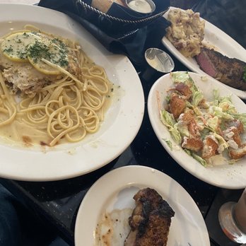 Ferris Steakhouse & Tavern - Lemon chicken, Delmonico steak, house salad with ranch. - Bars Near Me - Rocky River, Ohio Ferris Steakhouse & Tavern - Lemon chicken, Delmonico steak, house salad with ranch. - Bars Near Me - Rocky River, Ohio