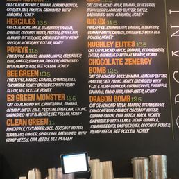 Smooth menu