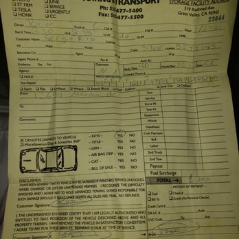 Advanced Towing & Transportation - Invoice of advanced tow robbing my ass blind $290.00 for 5 min!! He pulled me 20 feet with a cable! I hope U get ur Karma DirtBags! - Towing Near Me - Grass Valley, California Advanced Towing & Transportation - Invoice of advanced tow robbing my ass blind $290.00 for 5 min!! He pulled me 20 feet with a cable! I hope U get ur Karma DirtBags! - Towing Near Me - Grass Valley, California