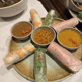 Pho Ha Noi - Spring roll spread! - Vietnamese Near Me - Milpitas, California