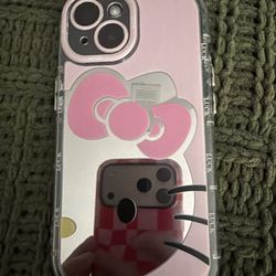 IPhone 15 w hello kitty case