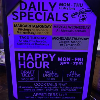 Kalaveras - Happy Hour Menu - Cocktail Bars Near Me - Pasadena, California Kalaveras - Happy Hour Menu - Cocktail Bars Near Me - Pasadena, California