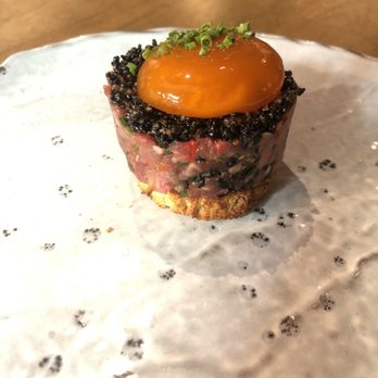 Seven Reasons - Lomito Argentino tartare course. Phenomenal! - Latin American Near Me - Washington, DC, District of Columbia