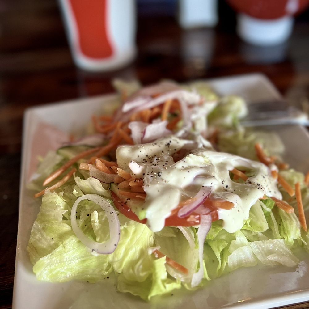 Aaron Schat's Roadhouse - Side Dinner Salad - American Near Me - Bishop, California Aaron Schat's Roadhouse - Side Dinner Salad - American Near Me - Bishop, California
