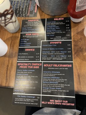 Menu photo 3 Billy Bob's Burgers Bar & Grill Waco, TX Menu photo 3 Billy Bob's Burgers Bar & Grill Waco, TX