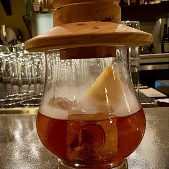 1618 Midtown - "Unmissable Strut": smoked old fashioned - Wine Bars Near Me - Greensboro, North Carolina