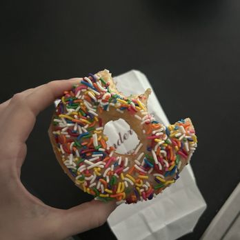 Flanders Donut & Bake Shop - Glazed with sprinkles - Donuts Near Me - East Lyme, Connecticut Flanders Donut & Bake Shop - Glazed with sprinkles - Donuts Near Me - East Lyme, Connecticut