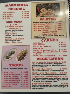 Menu photo 4 Tierra Caliente Byhalia, MS