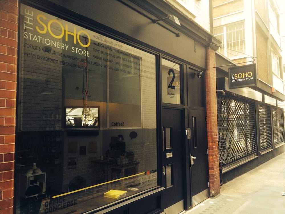 THE SOHO STATIONERY STORE Updated September 2024 2 Margaret Court