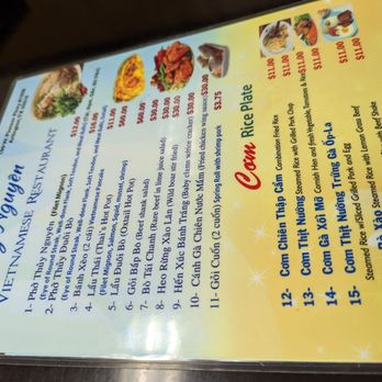 Thuy Nguyen Cafe - Menu - Vietnamese Near Me - Arlington, Texas Thuy Nguyen Cafe - Menu - Vietnamese Near Me - Arlington, Texas