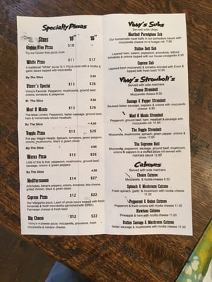 Menu photo 6 Vinny's NY Pizza Atlanta, GA Menu photo 6 Vinny's NY Pizza Atlanta, GA