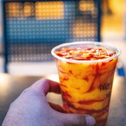 Connection Café - Mango + Tajin Smoothie.