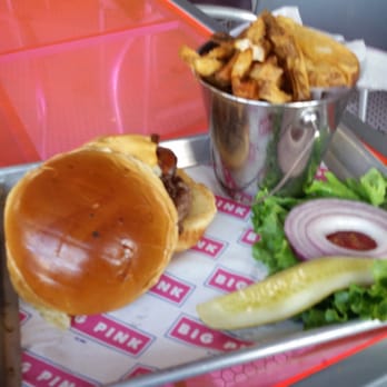 Big Pink - Fire rescue burger - Pizza Near Me - Miami Beach, Florida